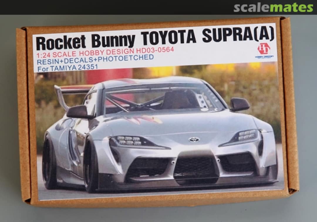 Boxart Rocket Bunny Toyota Supra (A) HD03-0564 Hobby Design Boxart Rocket Bunny Toyota Supra (A) HD03-0564 Hobby Design