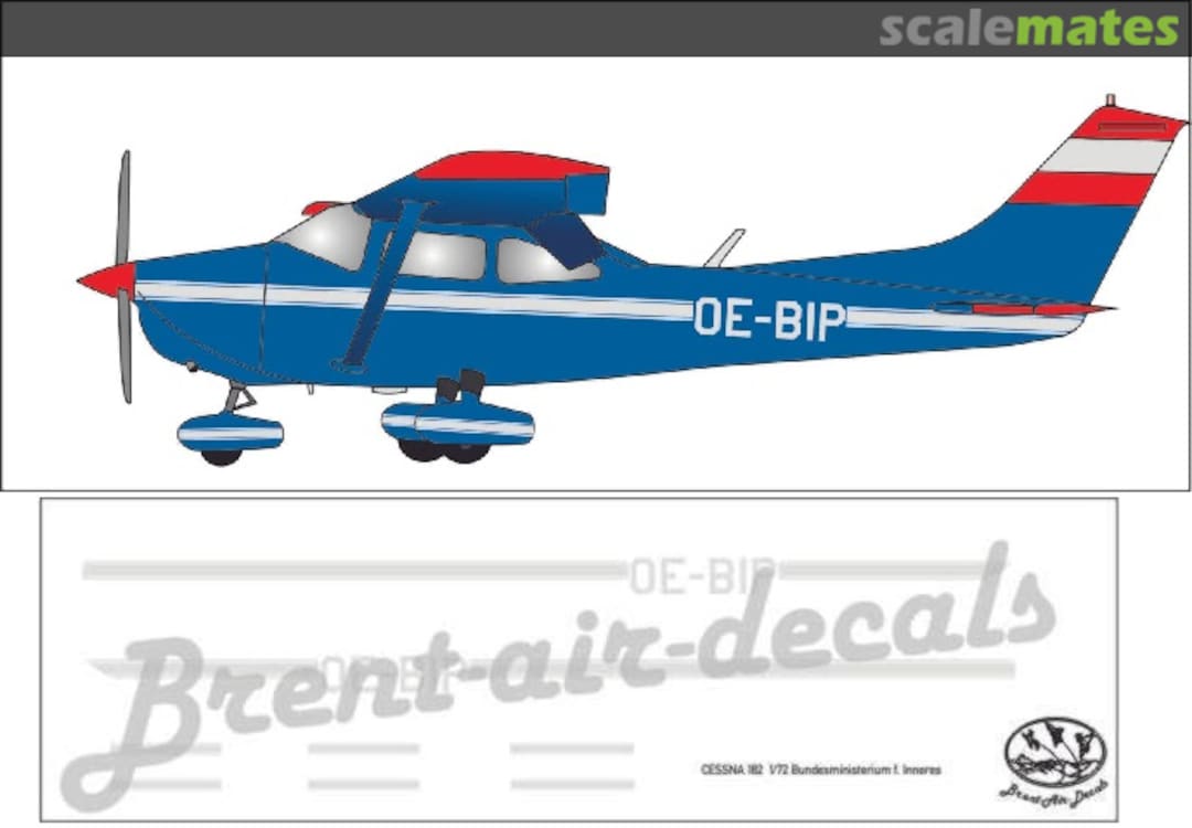 Boxart Cessna 182 "Flugpolizei" FZ 72001 Brent-Air-Decals Boxart Cessna 182 "Flugpolizei" FZ 72001 Brent-Air-Decals