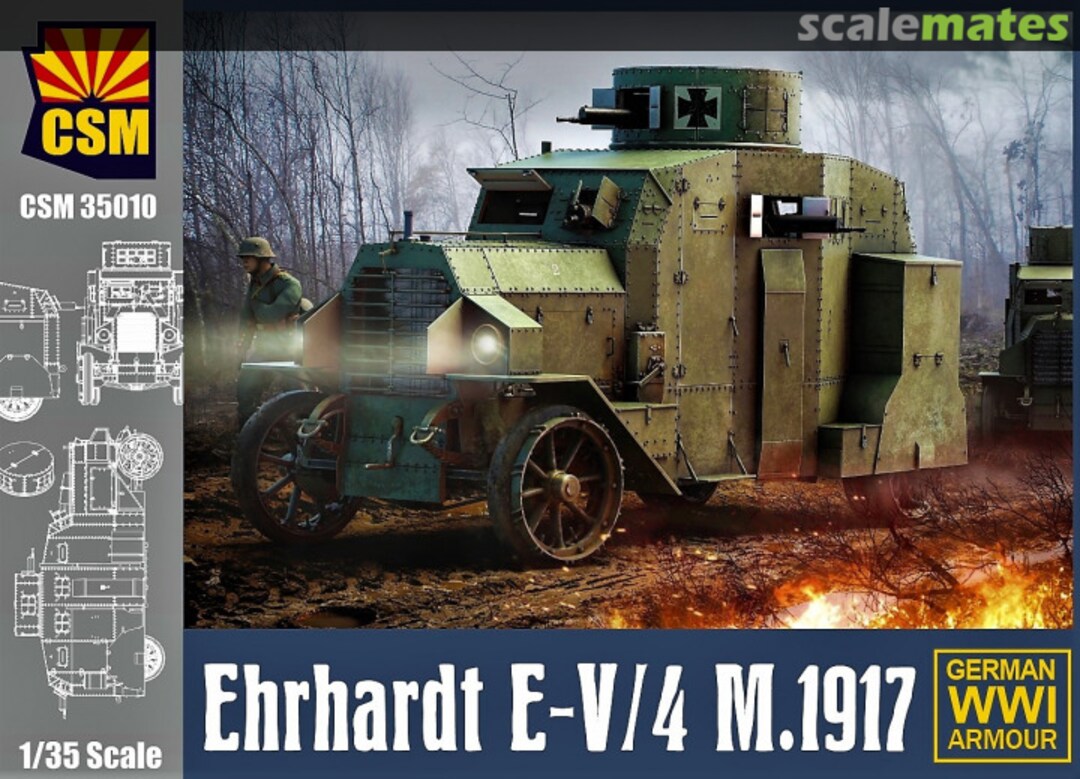 Boxart Ehrhardt E-V/4 M.1917 CSM 35010 Copper State Models Boxart Ehrhardt E-V/4 M.1917 CSM 35010 Copper State Models
