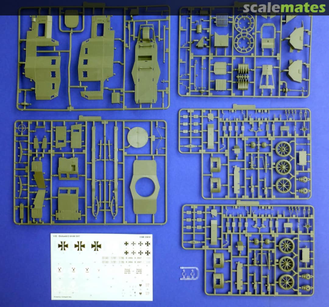 Contents Ehrhardt E-V/4 M.1917 CSM 35010 Copper State Models Contents Ehrhardt E-V/4 M.1917 CSM 35010 Copper State Models