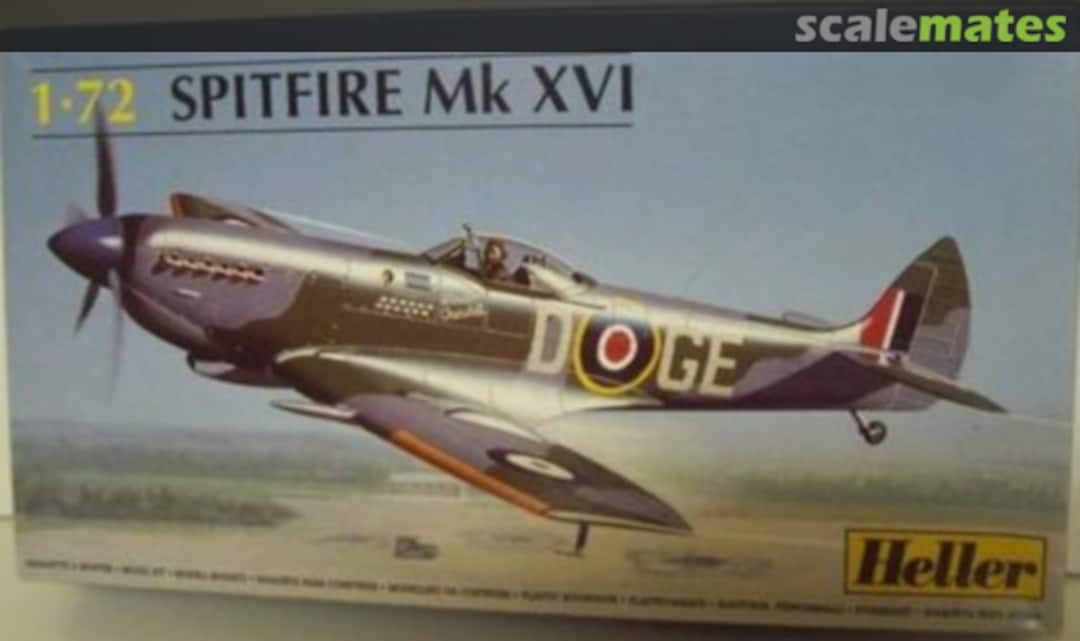 Boxart Spitfire Mk XVI 80282 Heller Boxart Spitfire Mk XVI 80282 Heller
