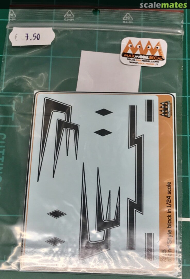 Boxart Holland Style black 67155 Max Model Decal Boxart Holland Style black 67155 Max Model Decal