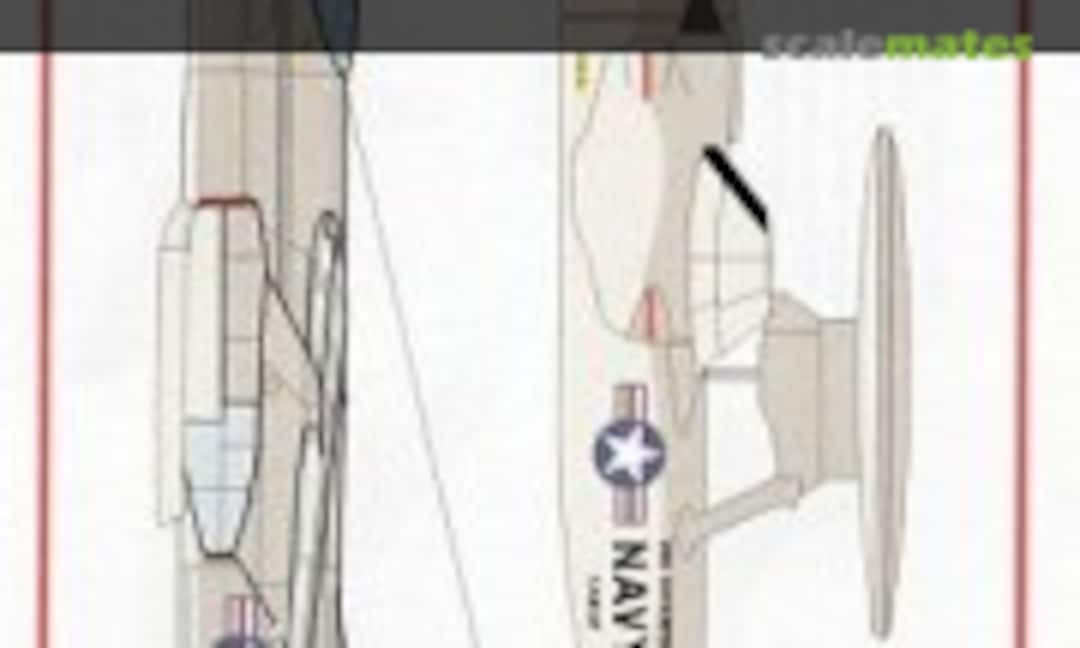 1:350 VAW-117 VQ-1 19805 E-2C EA-3B (Starfighter Decals 350211) 350211