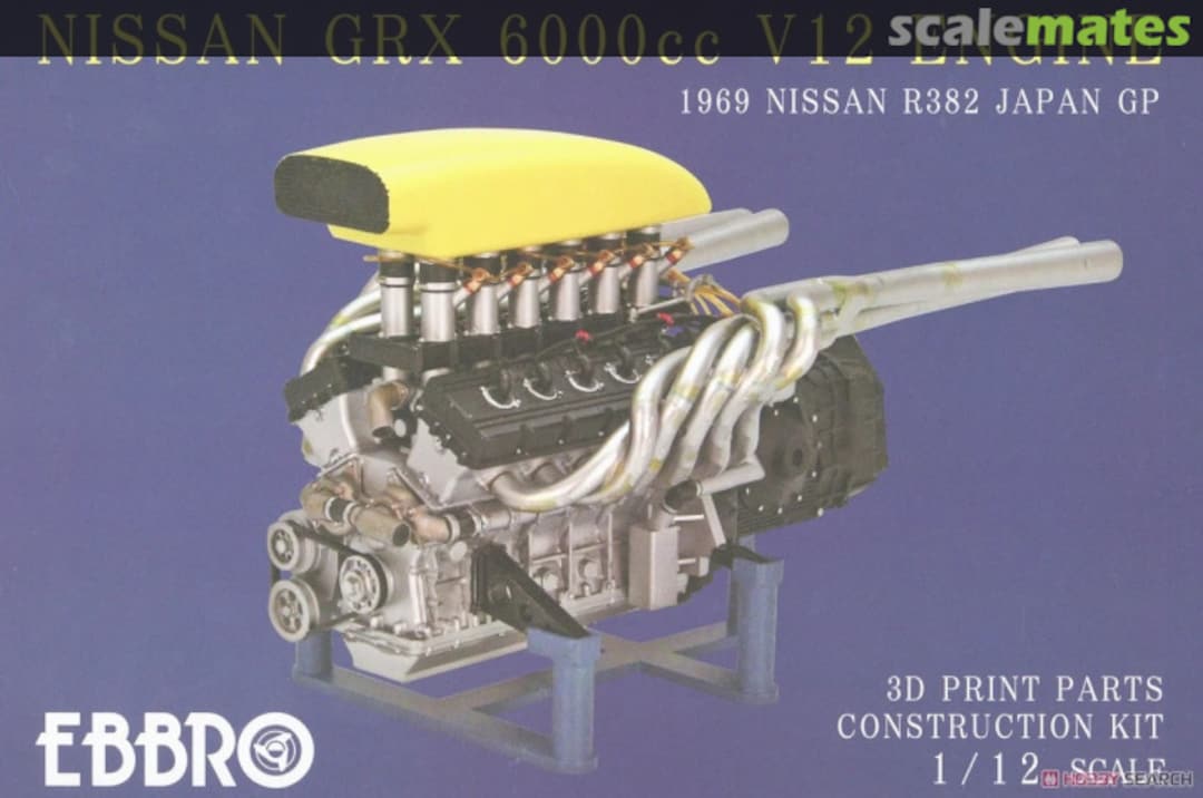Boxart Nissan GRX 6000cc V12 Engine 32002 Ebbro