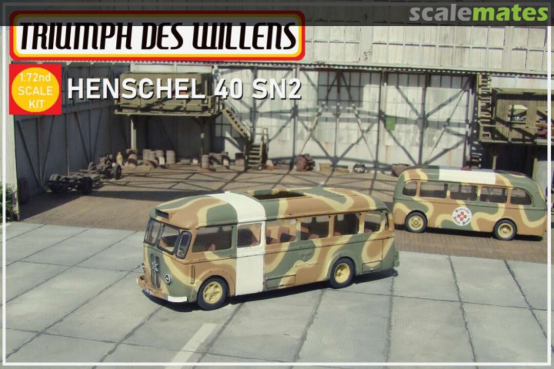 Boxart Henschel 40 SN2 Omnibus TDW0423 Triumph des Willens
