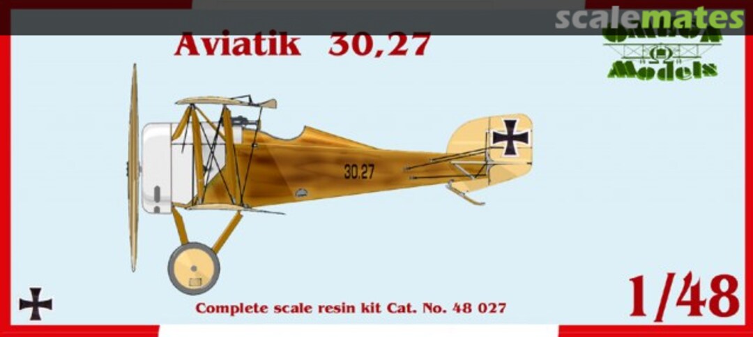 Boxart Aviatik 30.27 48 027 Omega Models Boxart Aviatik 30.27 48 027 Omega Models