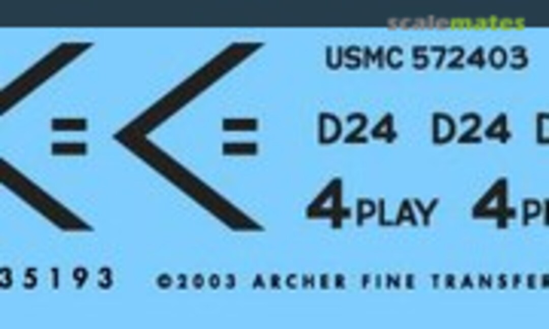 1:35 USMC M1A1 Abrams in Iraq (IOF) (Archer AR35193) AR35193