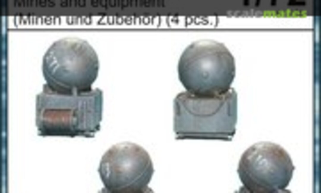 1:72 Mines and Equipment (4 pcs) (CMK ML80307)