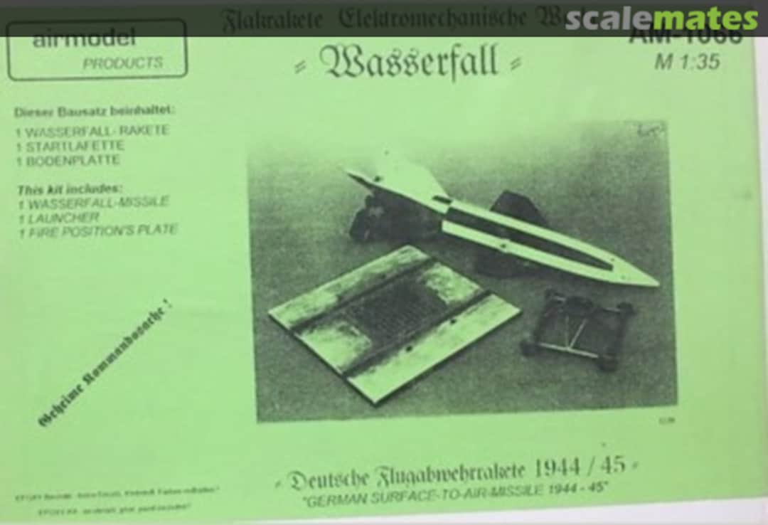 Boxart Wasserfall AM-1066 Airmodel Boxart Wasserfall AM-1066 Airmodel
