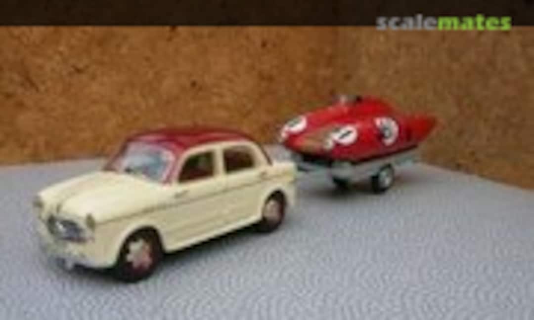 Fiat 1100/103 TV Trasporto Bisiluro Nardi Le Mans 1955 (IV Model Factory I.V. TIP 83)