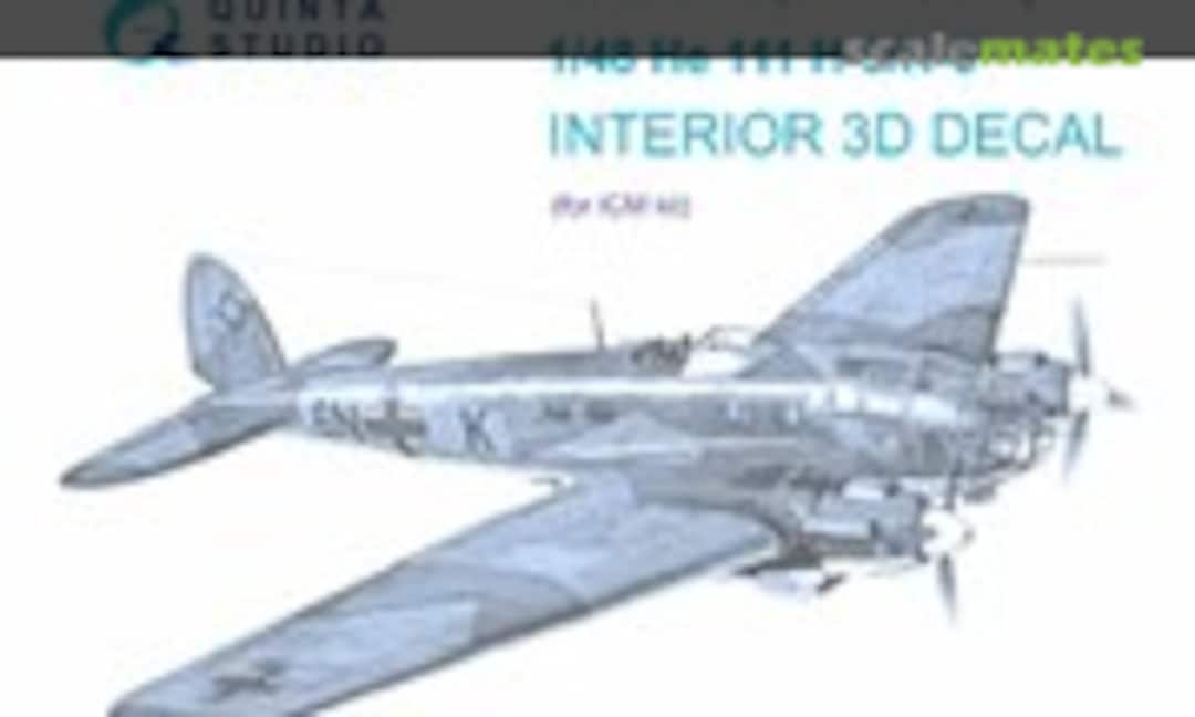 1:48 He 111H-3/H-6 (small version) (Quinta Studio QDS-48266) QDS-48266