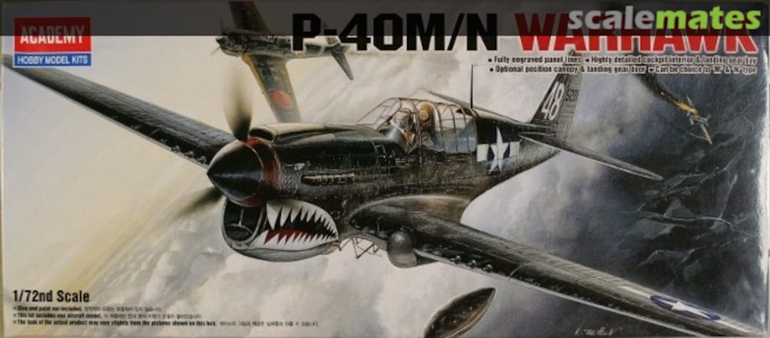 Boxart P-40M/N Warhawk 1668 Academy Boxart P-40M/N Warhawk 1668 Academy