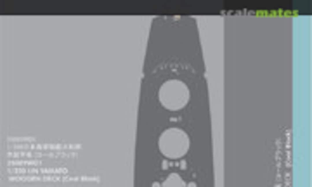 1:350 IJN Yamato Wooden Deck set Black Deck (Pontos Model 35009WD1)