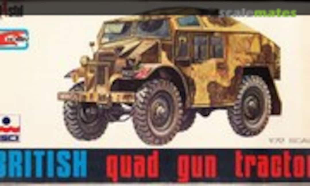 1:72 British Quad Gun Tractor (Polistil 8042)