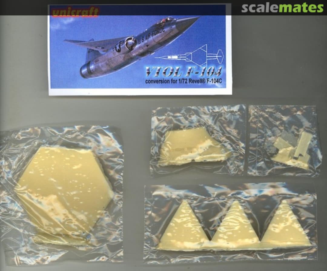 Boxart F-104 VTOL UNC1290 Unicraft Models Boxart F-104 VTOL UNC1290 Unicraft Models