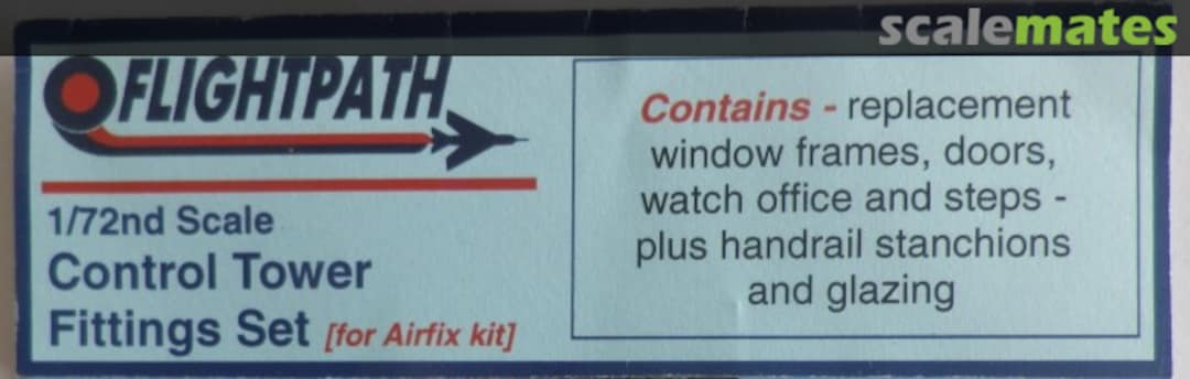 Boxart Control tower fitting set FP-72-003a Flightpath Boxart Control tower fitting set FP-72-003a Flightpath