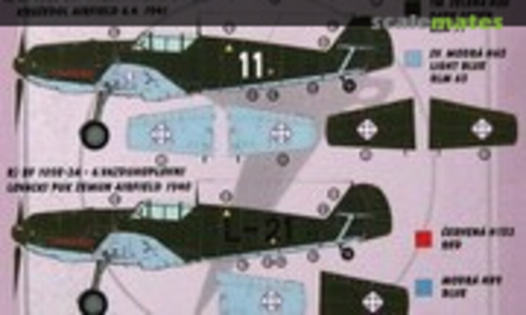 1:48 Messerschmitt Bf 109 E-3A (Kora Models DEC4837) DEC4837