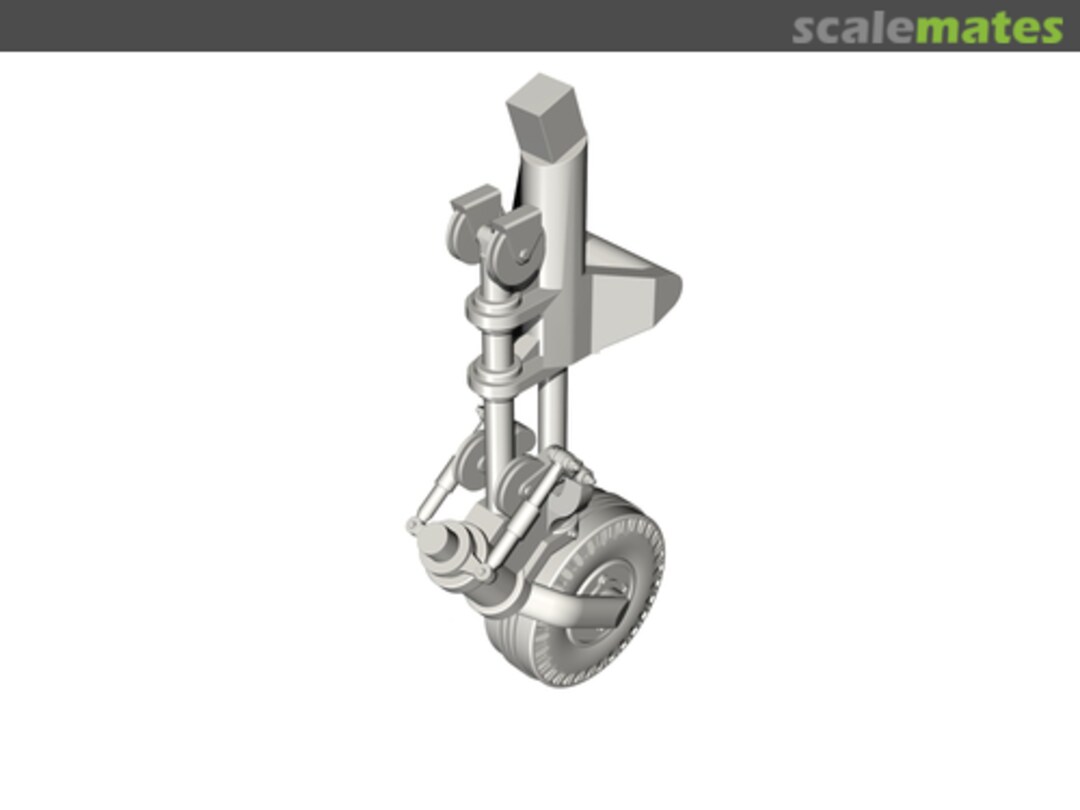 Boxart P-51D Mustang - Tail Wheel with Strengthened Leg Q32322 CMK Boxart P-51D Mustang - Tail Wheel with Strengthened Leg Q32322 CMK