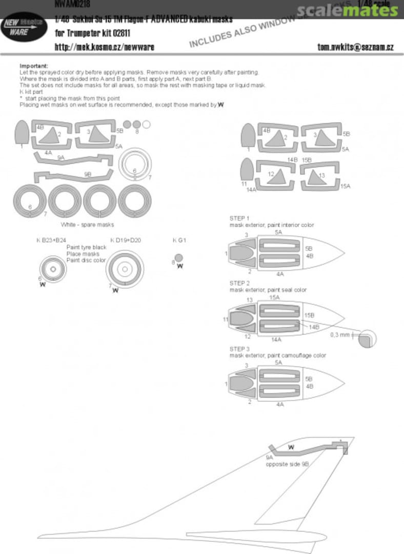 Boxart Su-15 TM Flagon F ADVANCED kabuki masks NWAM0218 New Ware Boxart Su-15 TM Flagon F ADVANCED kabuki masks NWAM0218 New Ware