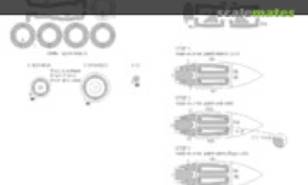 1:48 Su-15 TM Flagon F ADVANCED kabuki masks (New Ware NWAM0218) NWAM0218