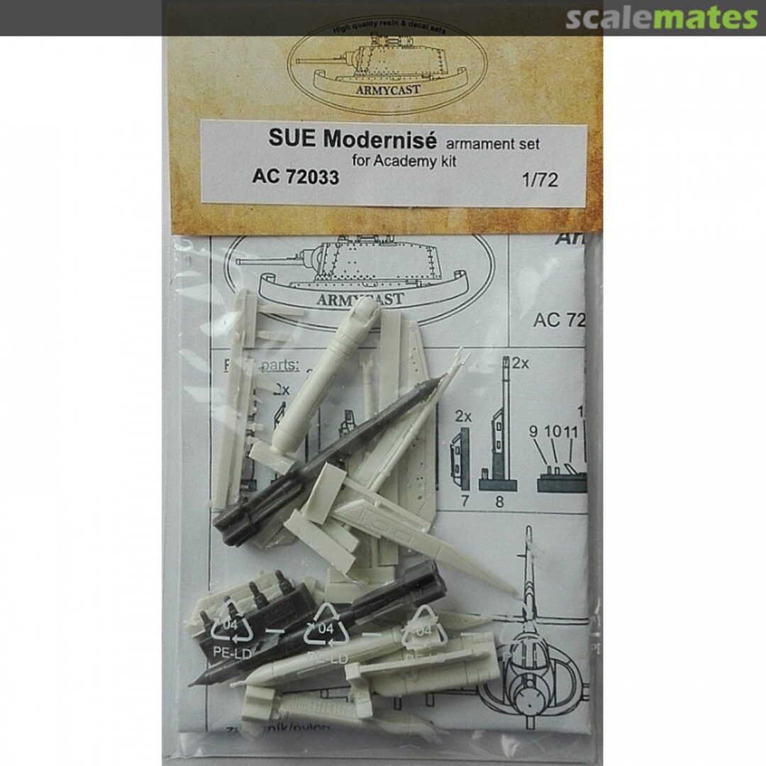 Boxart SUE Modernisé AC 72033 Armycast M&M Boxart SUE Modernisé AC 72033 Armycast M&M