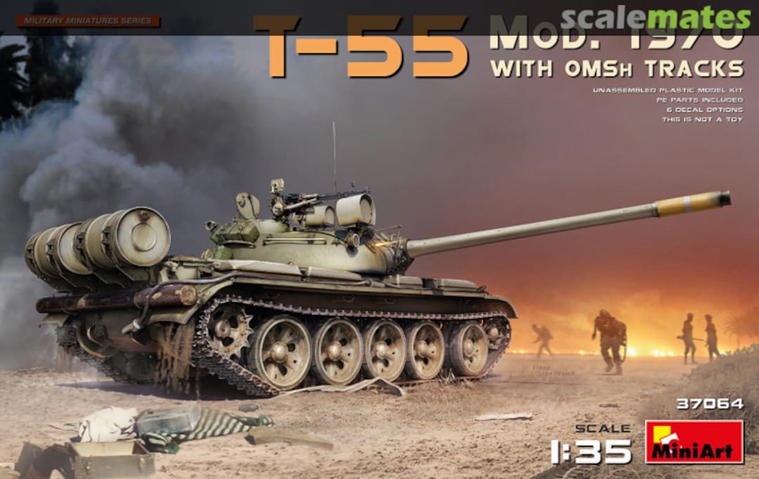 Boxart T-55 Mod. 1970 37064 MiniArt Boxart T-55 Mod. 1970 37064 MiniArt