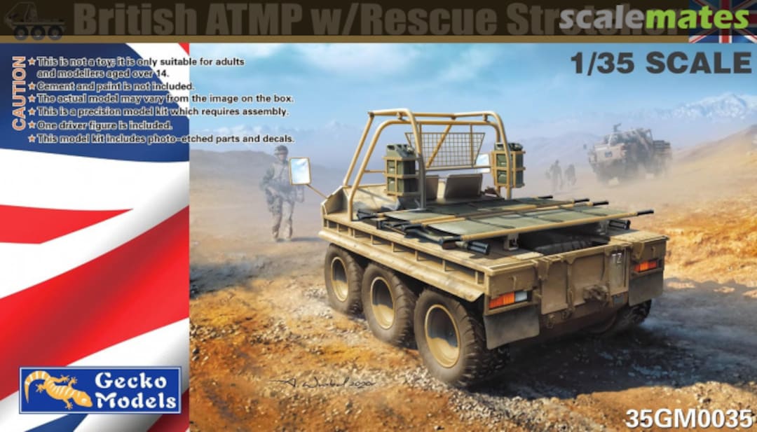 Boxart ATMP w/Rescue Stretchers 35GM0035 Gecko Models Boxart ATMP w/Rescue Stretchers 35GM0035 Gecko Models