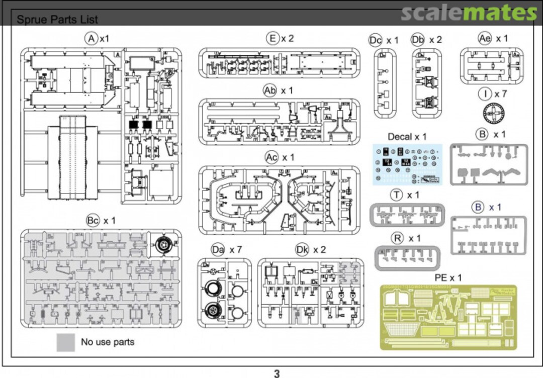 Contents ATMP w/Rescue Stretchers 35GM0035 Gecko Models Contents ATMP w/Rescue Stretchers 35GM0035 Gecko Models