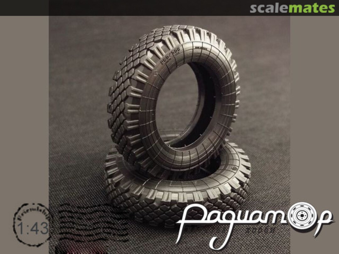 Boxart Rubbers set I-252B (И-252Б) for ZIL-130, KAZ-608, ZIL-164 MW43_T_I252B Maestro Wheels Boxart Rubbers set I-252B (И-252Б) for ZIL-130, KAZ-608, ZIL-164 MW43_T_I252B Maestro Wheels