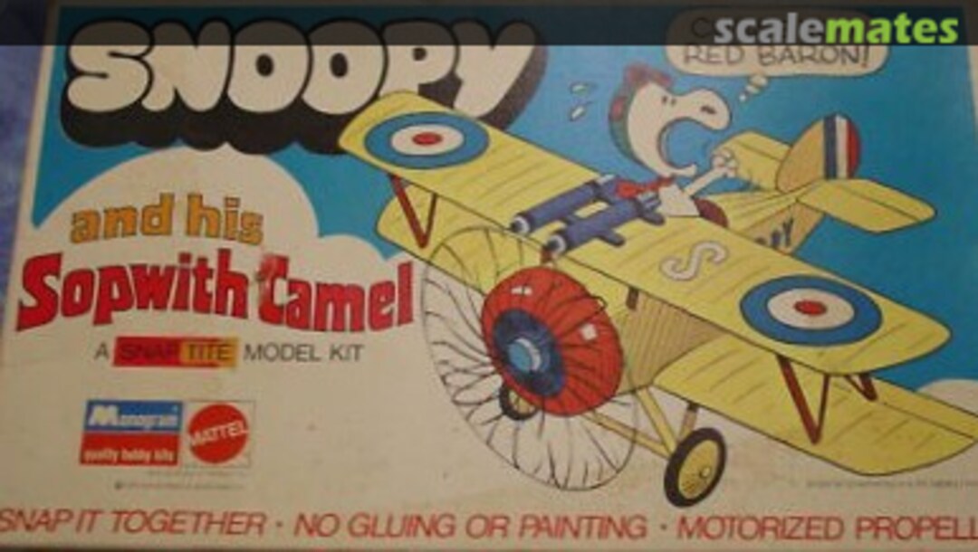 Boxart Snoopy and his Sopwith Camel 6779 Monogram/Mattel