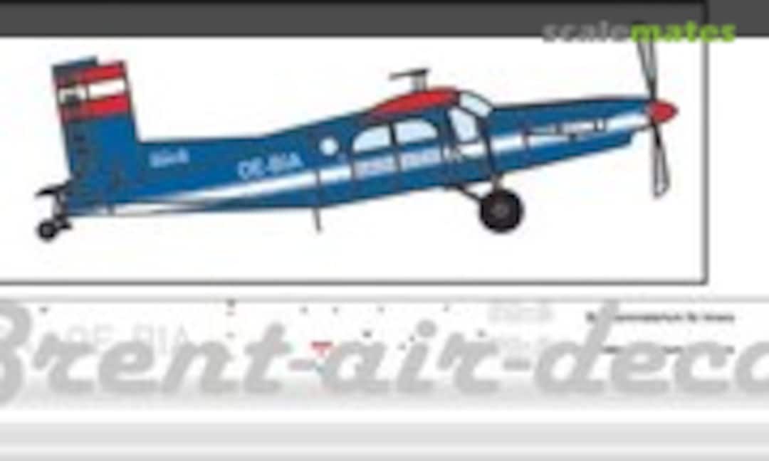 1:48 Pilatus PC-6 Flugpolizei (Brent-Air-Decals FZ 48001) FZ 48001