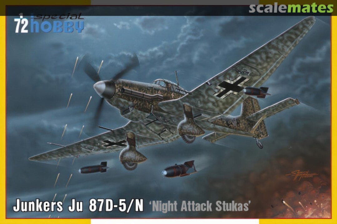 Boxart Junkers Ju 87D-5/N SH72458 Special Hobby Boxart Junkers Ju 87D-5/N SH72458 Special Hobby