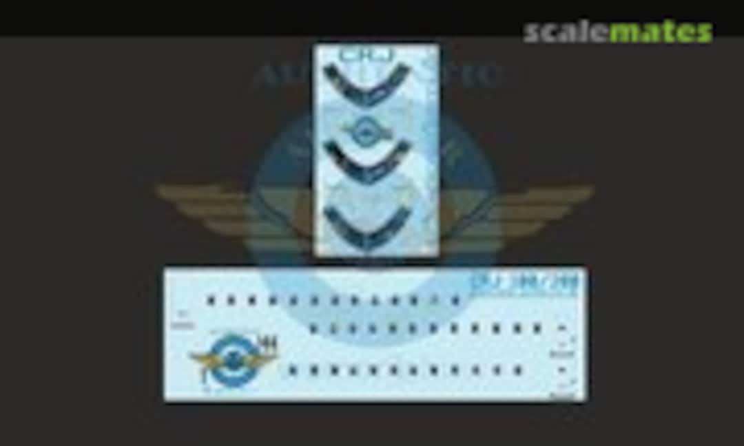 1:144 Cockpit and Cabin Windows CRJ100/200 (Authentic-Airliner-Decals CRJ100/200)