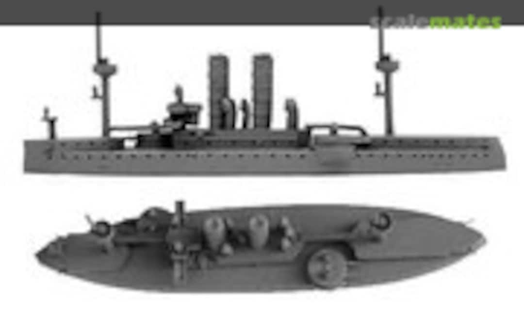 1:600 USS Maine 1892 (Old Glory Miniatures IC-102) IC-102