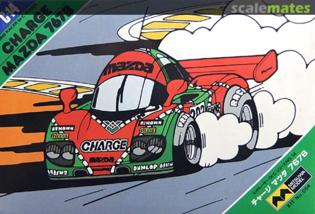 Boxart Charge Mazda 767B C-14 Mitsuwa Model Boxart Charge Mazda 767B C-14 Mitsuwa Model