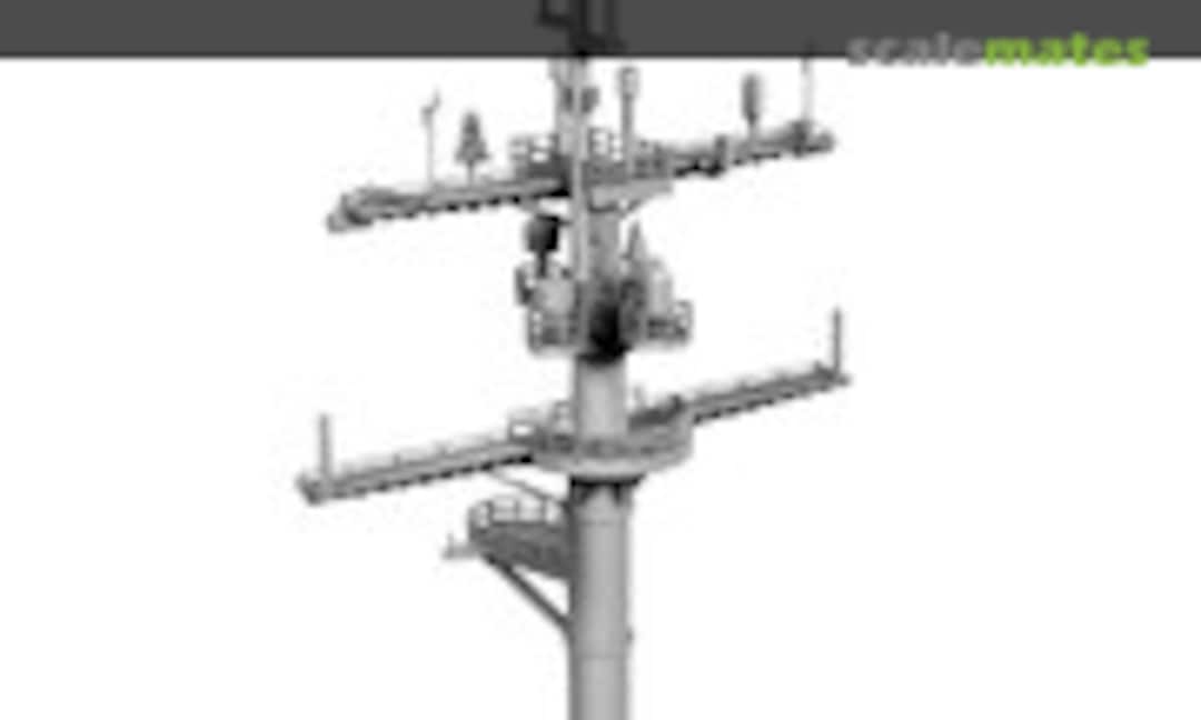 1:350 USS Enterprise x1 mast in 3D printing (L'Arsenal 3D 350 900) 3D 350 900