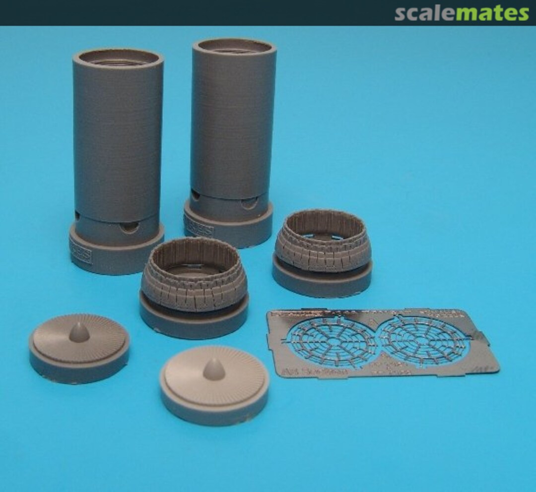 Boxart F-14A Tomcat exhaust nozzles – opened position 7122 Aires Boxart F-14A Tomcat exhaust nozzles – opened position 7122 Aires