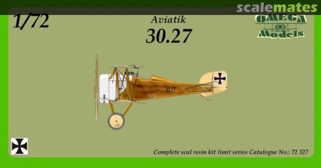 Boxart Aviatik 30.27 72 327 Omega Models Boxart Aviatik 30.27 72 327 Omega Models