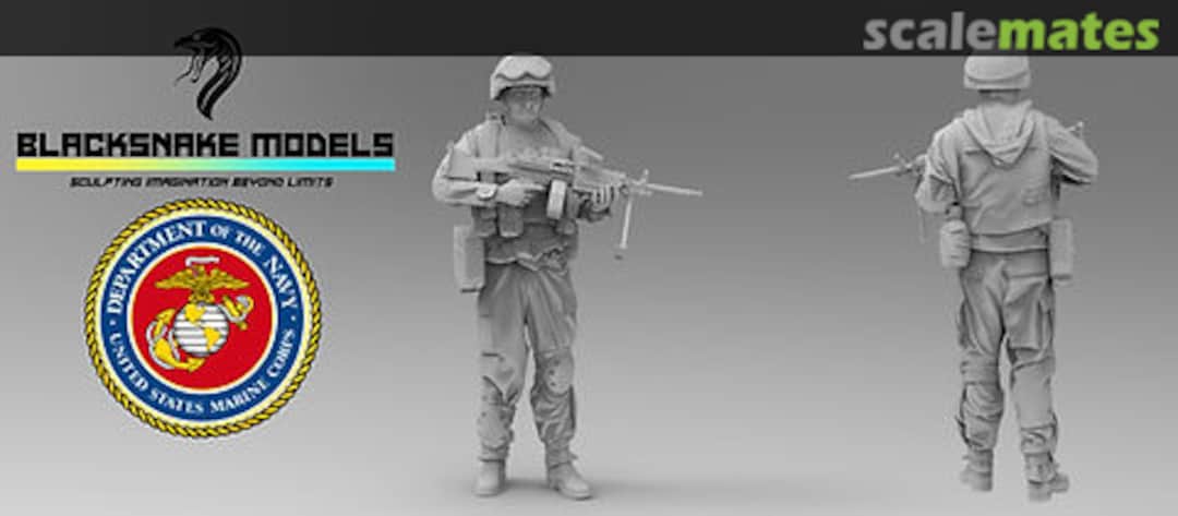 Boxart US MARINES 12 Operation Iraqi Freedom USMC-12 BlackSnake Model Boxart US MARINES 12 Operation Iraqi Freedom USMC-12 BlackSnake Model