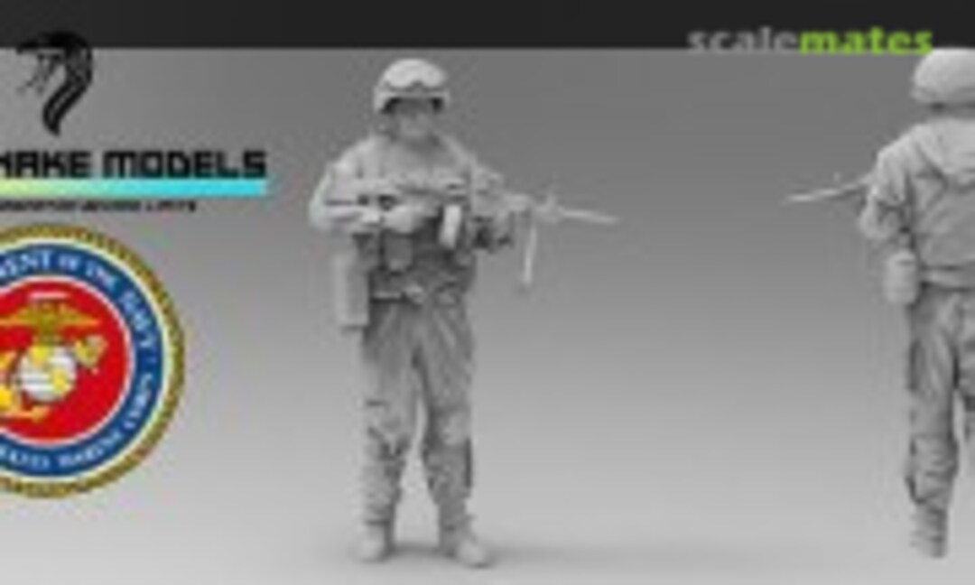 1:35 US MARINES 12 Operation Iraqi Freedom (BlackSnake Model USMC-12) USMC-12
