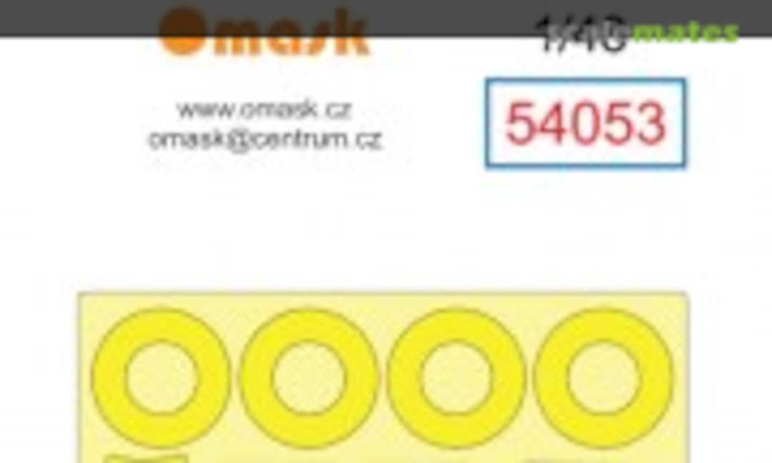 1:48 Jak-9 (Yak-9) Mask (For ICM) (Omask 54053) 54053