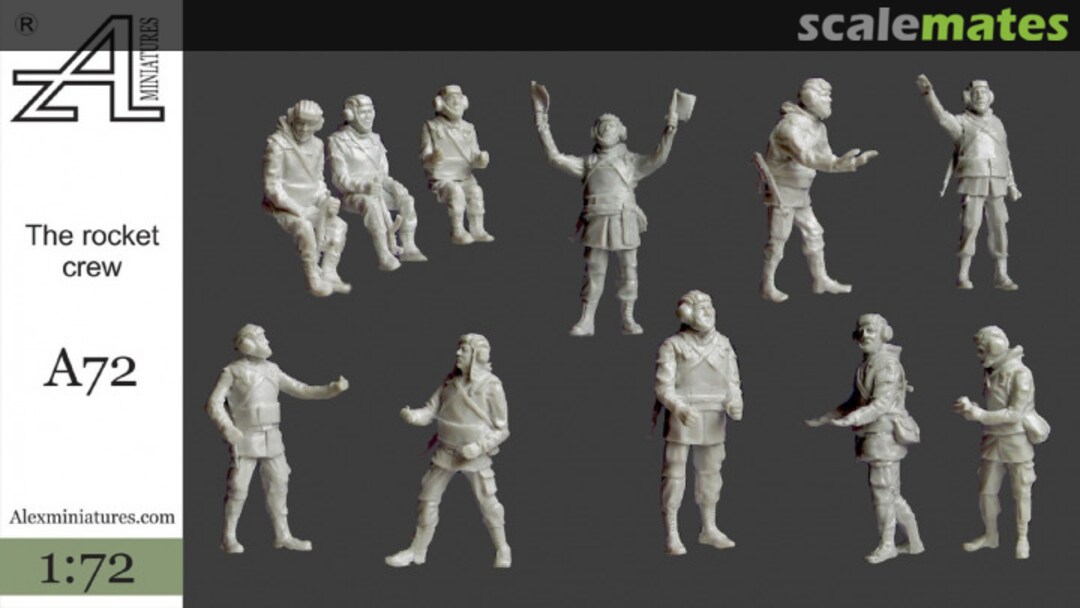 Boxart The Rocket Crew A72 Alex Miniatures Boxart The Rocket Crew A72 Alex Miniatures