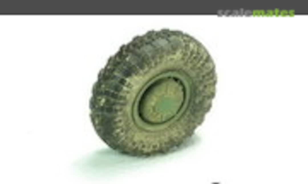 1:35 Russian BTR-60PB APC Weighted Road Wheels - Trumpeter 1544 - (E.T. Model ER35-048) ER35-048