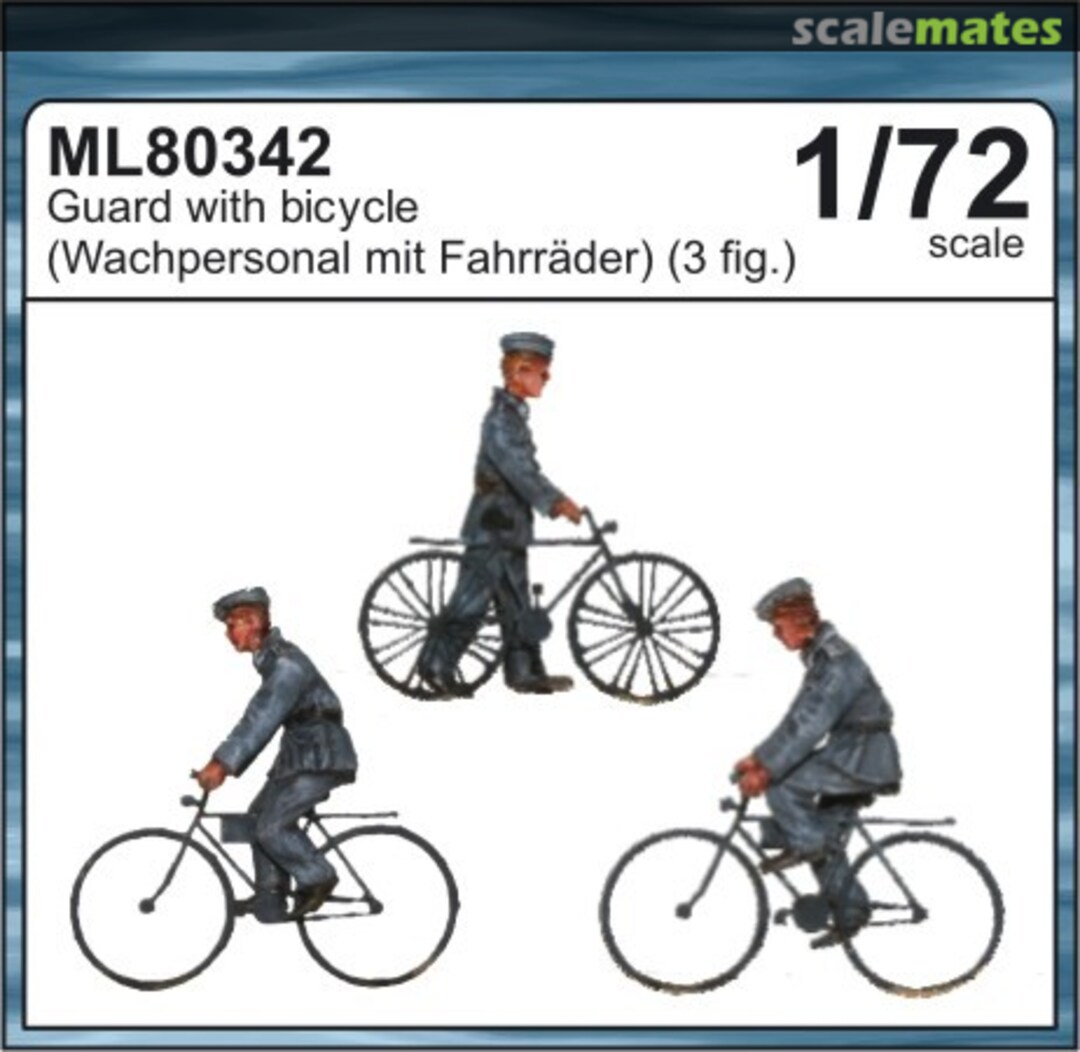 Boxart Guards with Bicycle (3 figures) ML80342 CMK