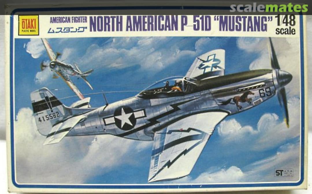 Boxart North American P-51D Mustang OT2-13-400 Otaki Boxart North American P-51D Mustang OT2-13-400 Otaki