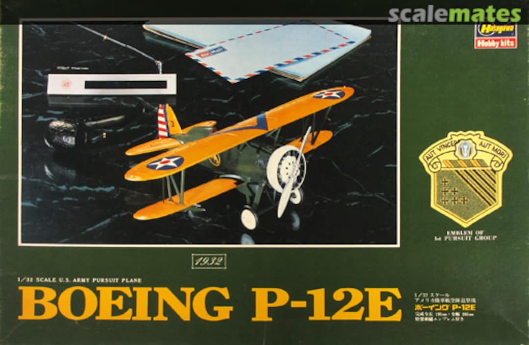Boxart Boeing P-12E S006X Hasegawa Boxart Boeing P-12E S006X Hasegawa