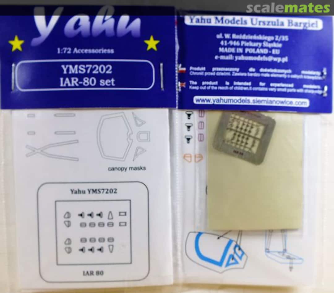 Boxart IAR-80 set YMS7202 Yahu Models Boxart IAR-80 set YMS7202 Yahu Models