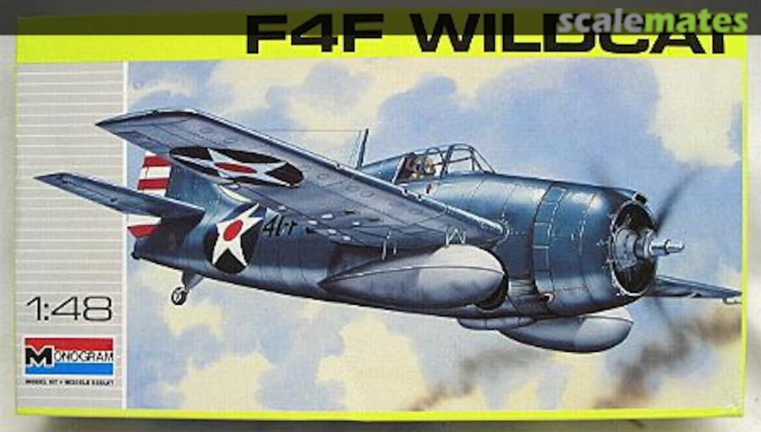 Boxart Grumman F4F Wildcat 5220 Monogram Boxart Grumman F4F Wildcat 5220 Monogram