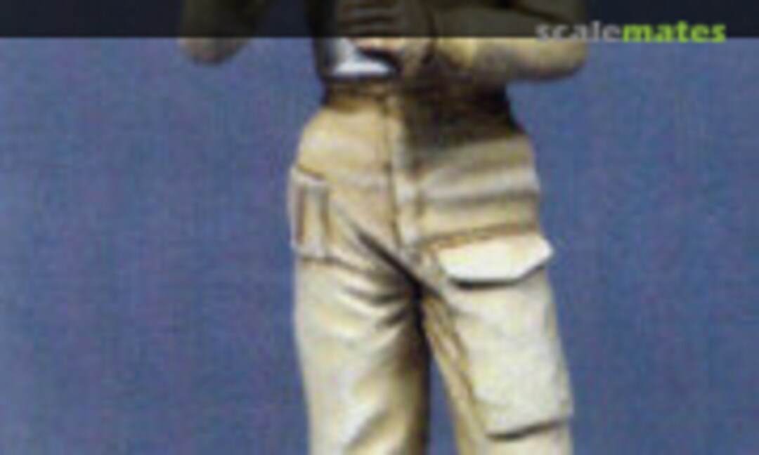 1:35 British LRDG Figure No.6 Private Wool Eating from Can (1 figure) (Resicast 35.5653) 35.5653