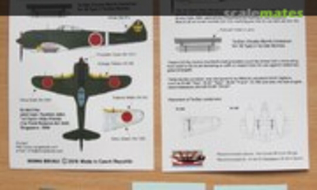 1:72 Ta-Dan Bombs for Ki-44 (Rising Decals Acr-031) Acr-031
